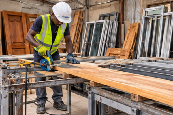 Menuiserie bois, métallique et aluminium - Kamal Electrique